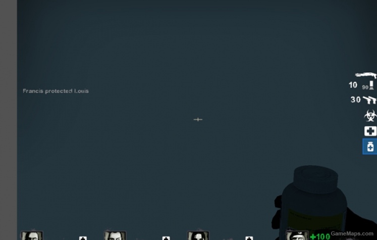 Animated Sidepanel Blue