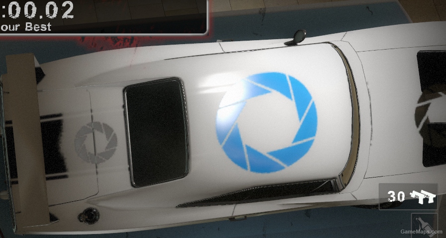 Aperture Science Jimmy Gibbs Junior Race Car