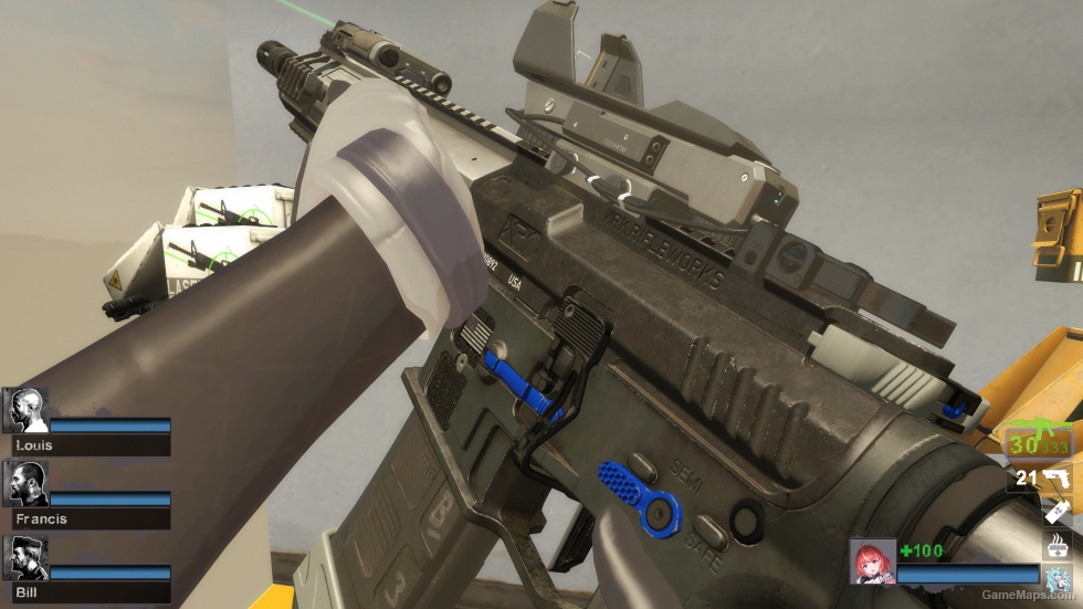 AR-15 ES electromagnetic storm (M16A2)