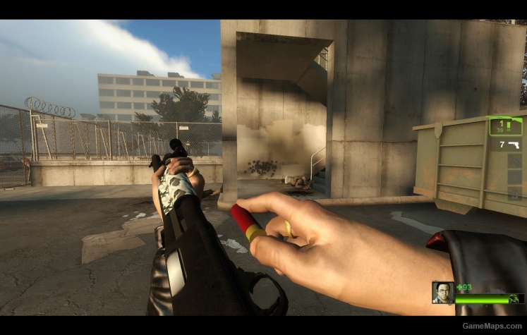 Arctic Camo Shotgun
