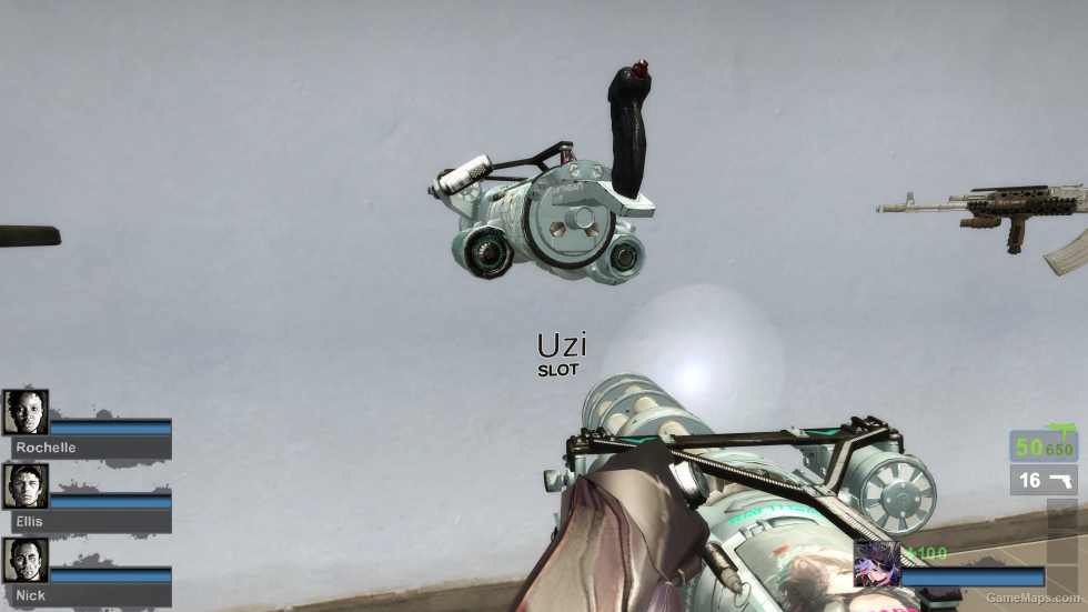 Arknights - Pallas Serious Sam 3 XM214-A Minigun skin glow [uzi] (request)