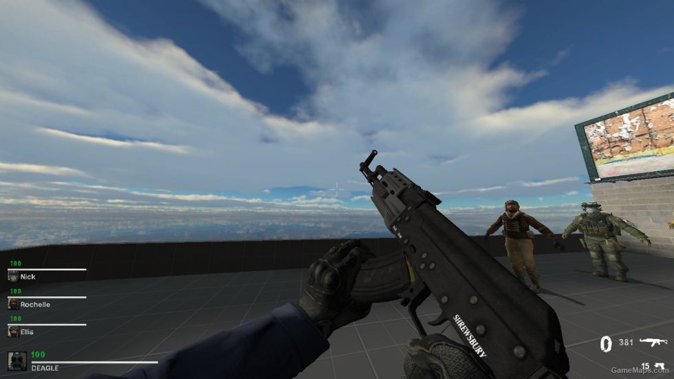 assault rifle with mw 2019 animation