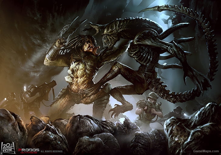 AvP Main Menu Icons