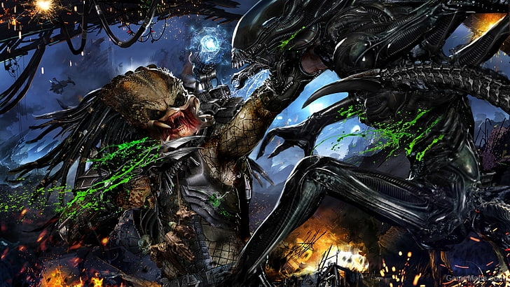 AvP Main Menu Icons
