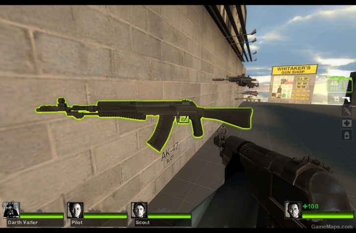 Avtomat Nikonova or AN-94 (AK-47)