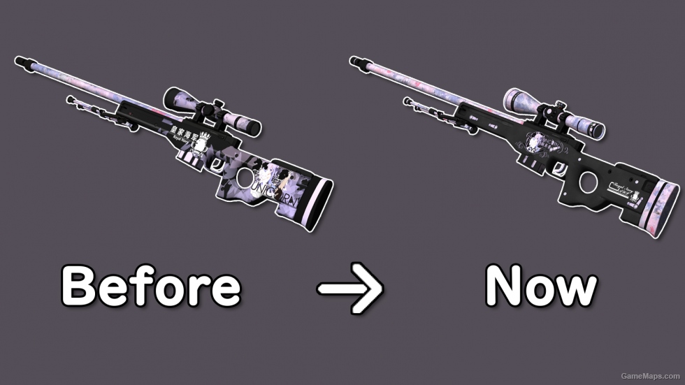 AWP 碧蓝航线 独角兽 （荧光）# AWP Azur Lane Unicorn (Glow)