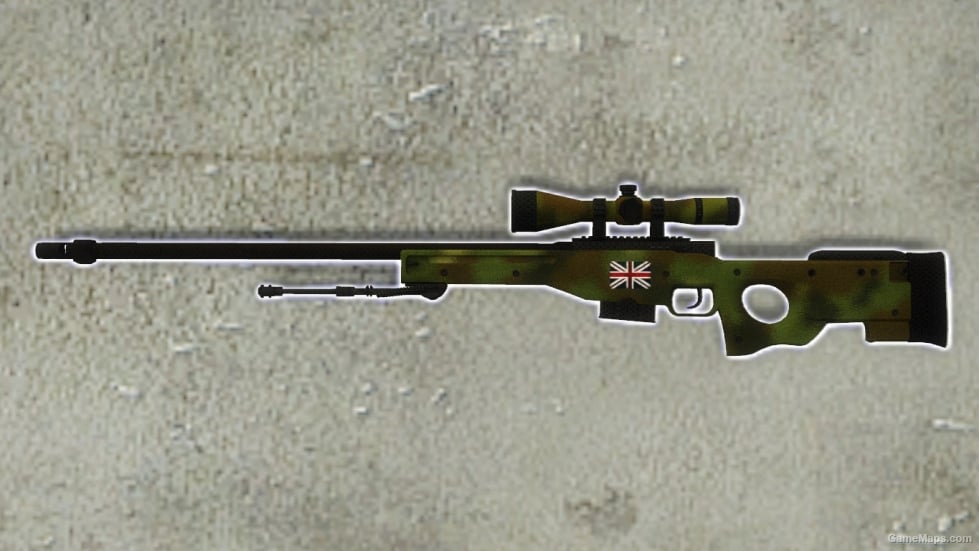 AWP Sniper Rifle - British Edition