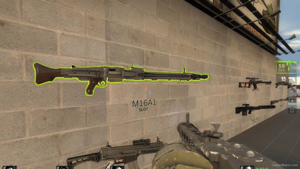 azlyirnizam's MG42 w/Mag no/Pod (M16)