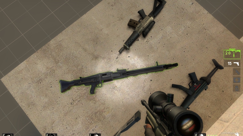azlyirnizam's MG42 w/Mag no/Pod (M16)