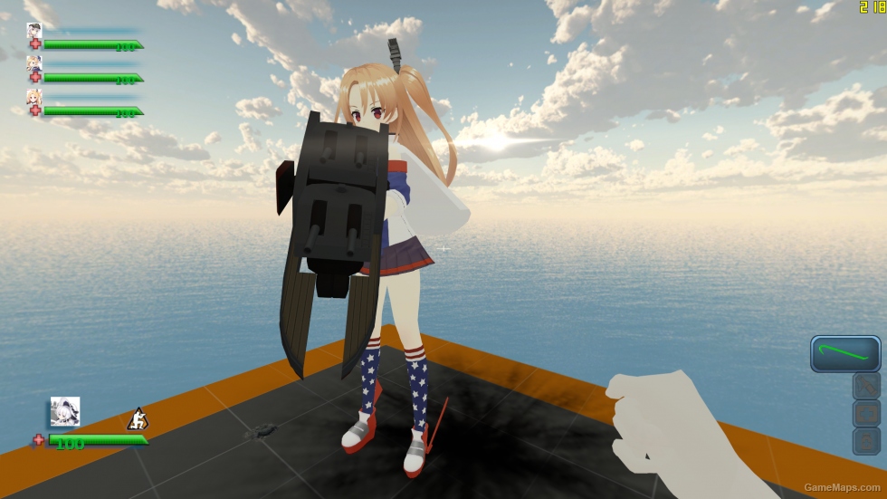 Azur Lane Cleveland Naval gun（碧蓝航线 克利夫兰 舰炮）