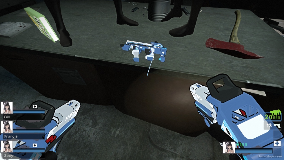 BA Dual Secretary's Vote (Silenced SMG) [Sound fix Ver, request]