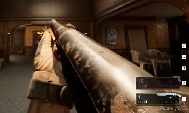 Back 4 Blood 590 Nightstick for Pump Shotgun (L4D2 Animations)