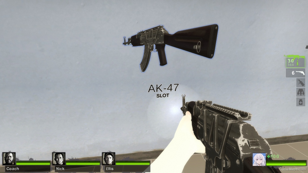 Back 4 Blood AK47 (L4D2 Animations) [AKM] {Sound fix Ver}