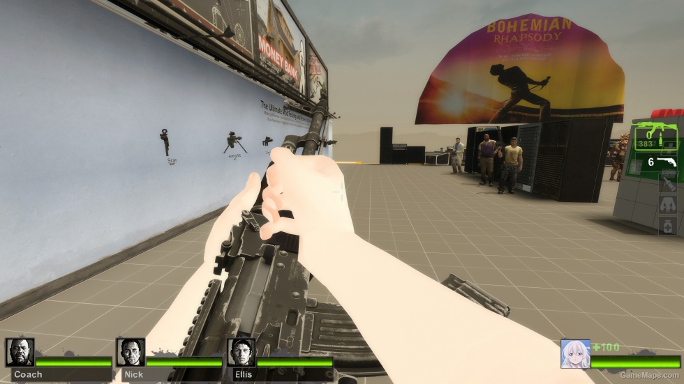 Back 4 Blood AK47 (L4D2 Animations) [AKM] {Sound fix Ver}