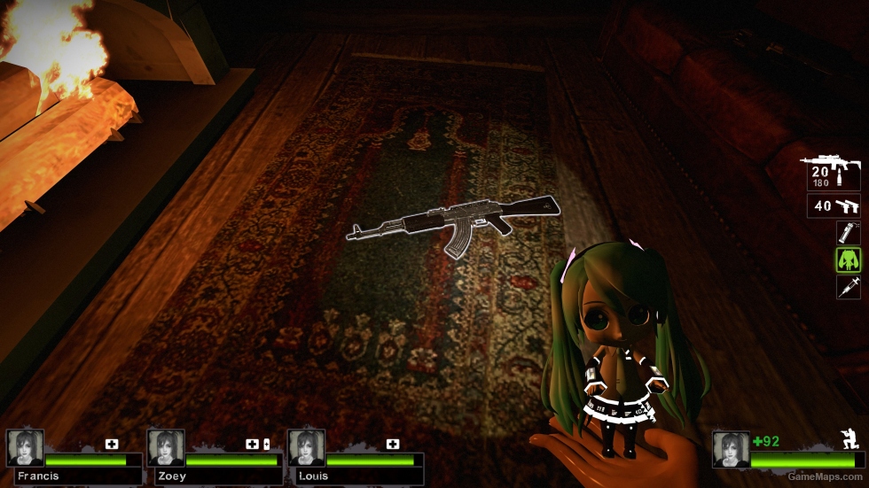 Back 4 Blood AK47 (L4D2 Animations) [AKM] {Sound fix Ver}