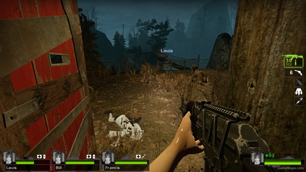 Back 4 Blood AK47 (L4D2 Animations) [AKM] {Sound fix Ver}