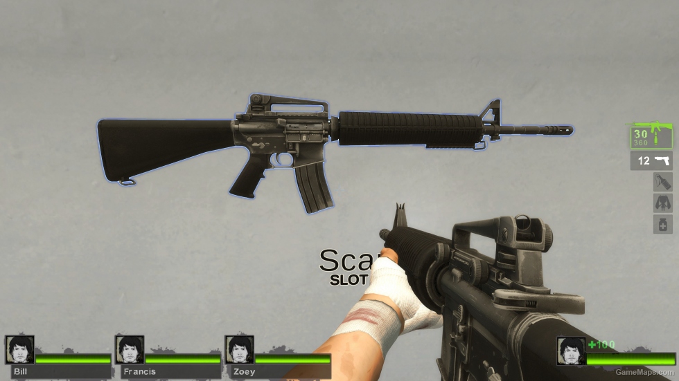 Back 4 Blood M16A2 (Desert Rifle) [request]