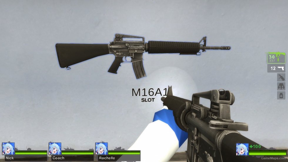 Back 4 Blood M16A2 (L4D2 Animations) [M16A2] {Sound fix Ver} [request]