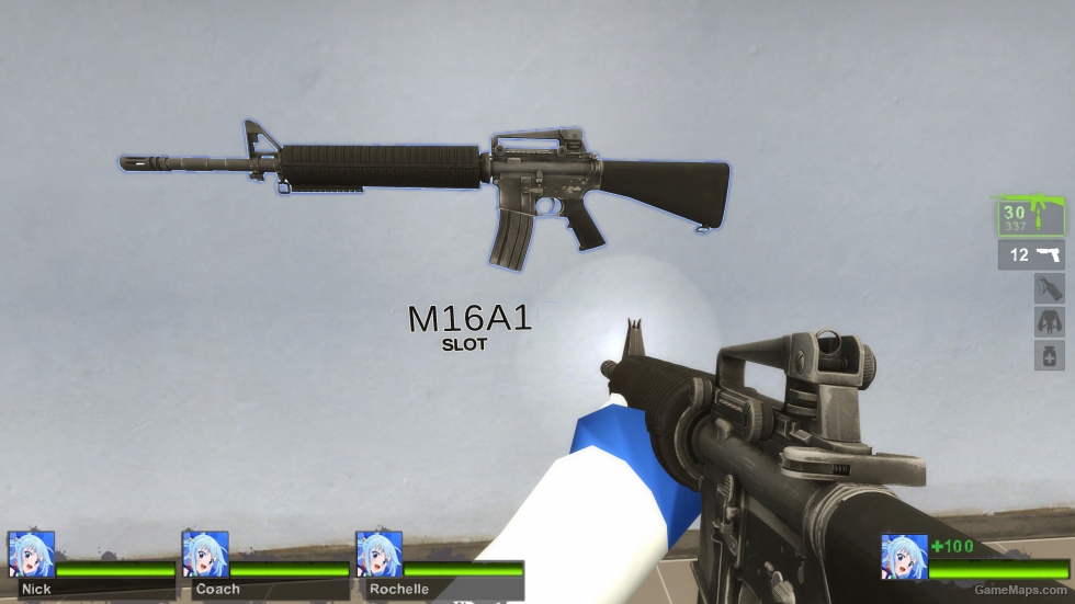 Back 4 Blood M16A2 (L4D2 Animations) [M16A2] {Sound fix Ver} [request]
