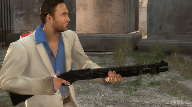 Back 4 Blood Mossberg for Chrome Shotgun (L4D2 Animations)