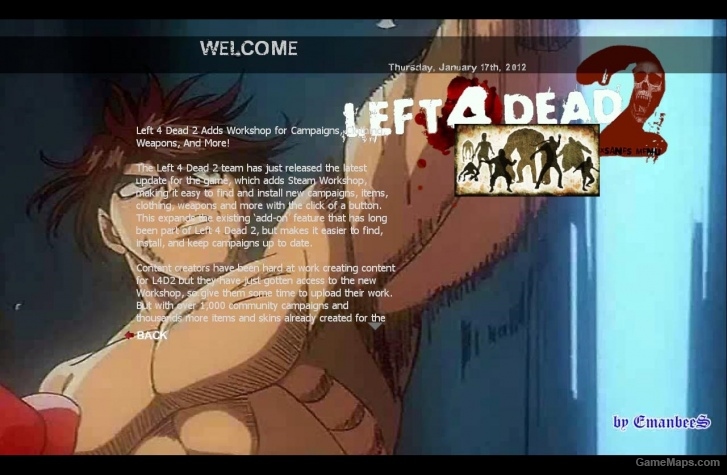 backgruond of fighting spirit for l4d2