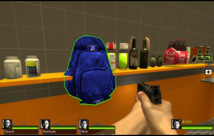 Backpack - Support - Blue (Medkit)