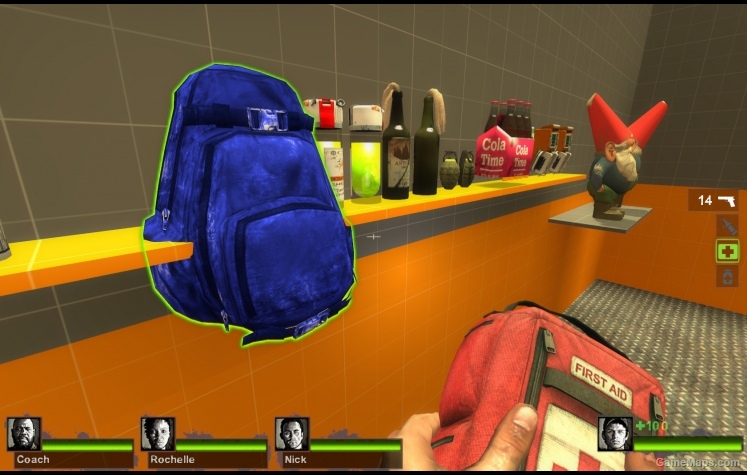 Backpack - Support - Blue (Medkit)