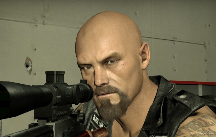 Bald Francis Head (with goatee)