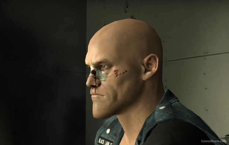 Bald Injured Francis Head (w/o goatee)