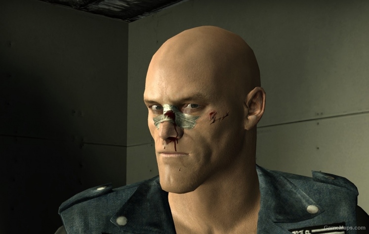 Bald Injured Francis Head (w/o goatee)