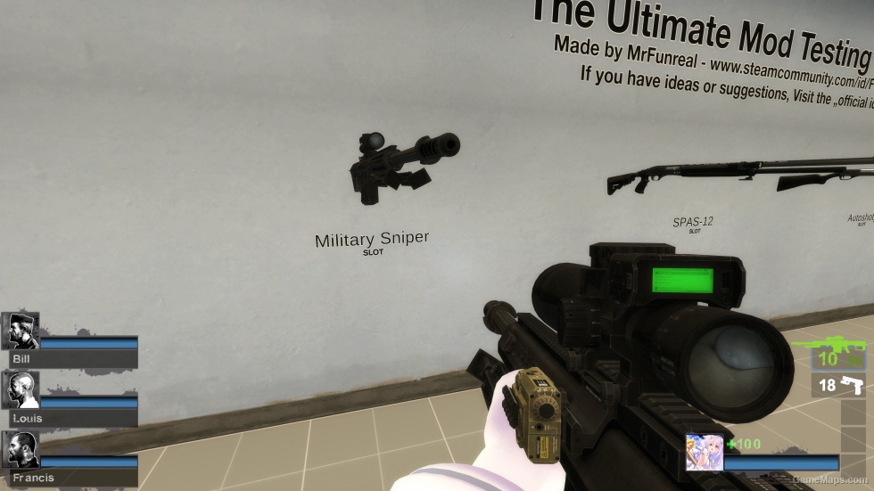 Barret M107-AX (Replaces Military Sniper)