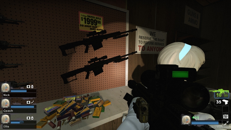 Barret M107-AX (Replaces Military Sniper)