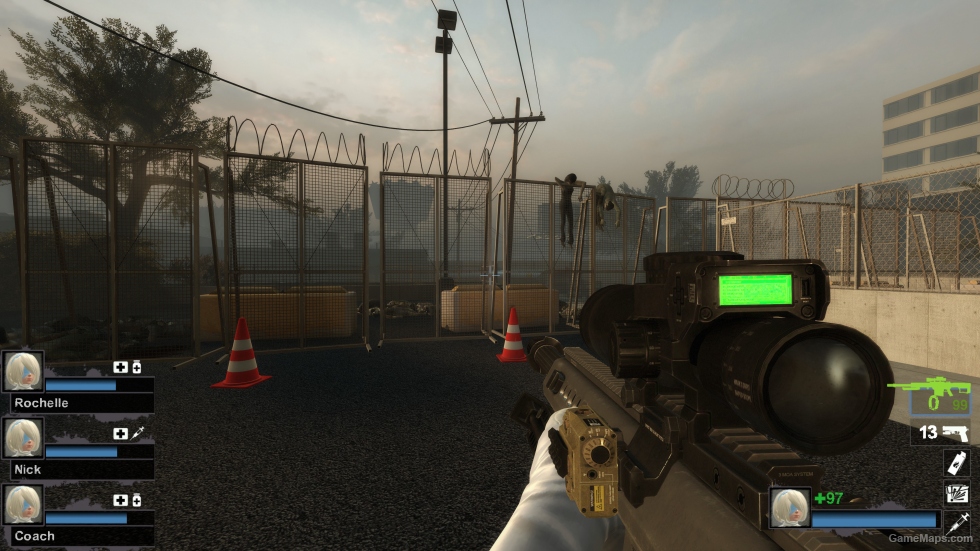 Barret M107-AX Grey (Replaces Military Sniper)