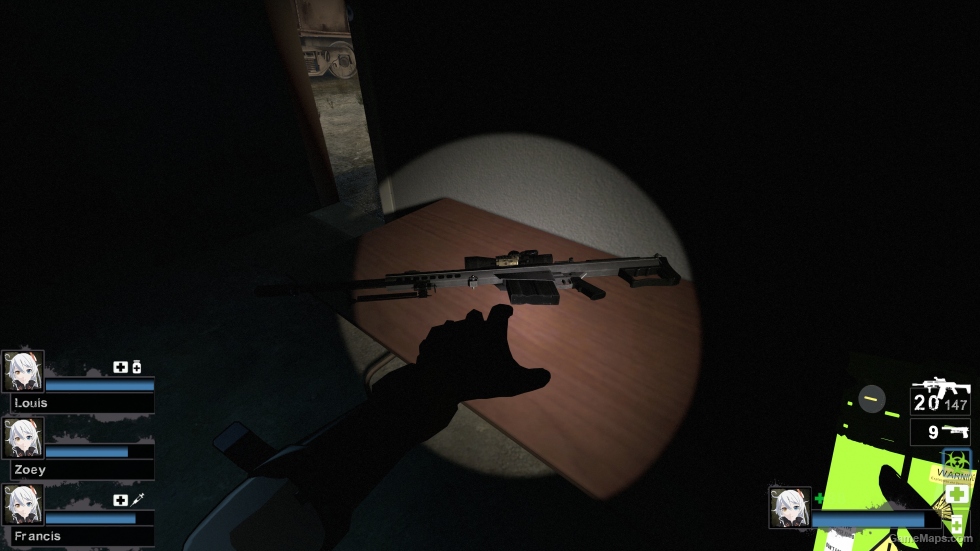 Barret M107-AX Grey (Replaces Military Sniper)