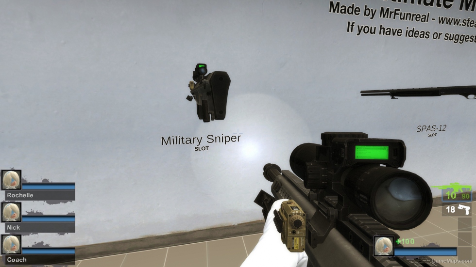 Barret M107-AX Grey (Replaces Military Sniper)