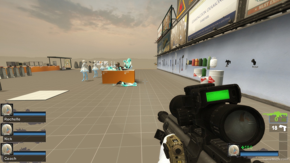 Barret M107-AX Grey (Replaces Military Sniper)