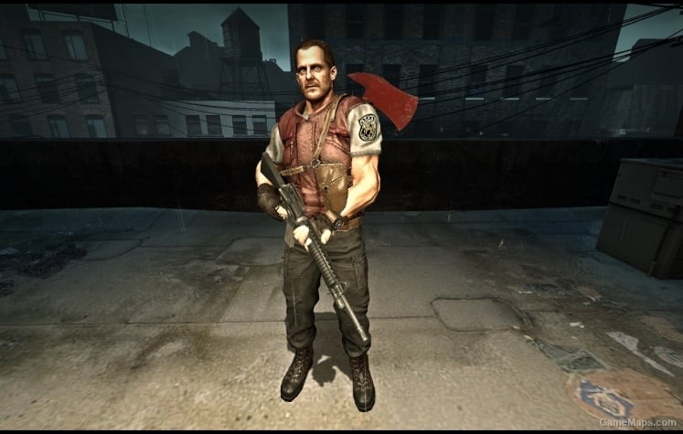 Barry Burton (RE5) Replaces Francis