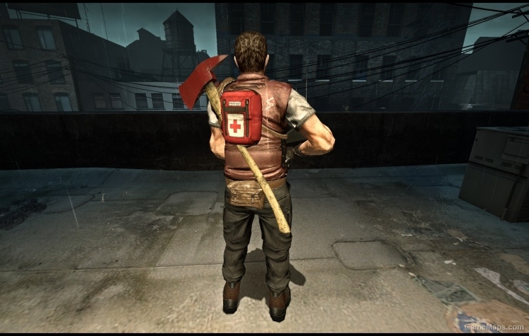 Barry Burton (RE5) Replaces Francis