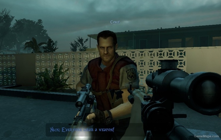 Barry Burton (w/ FPS arms)