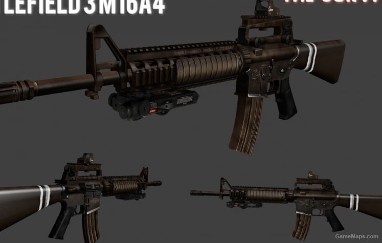 Battlefield 3-ish M16A4 CQC