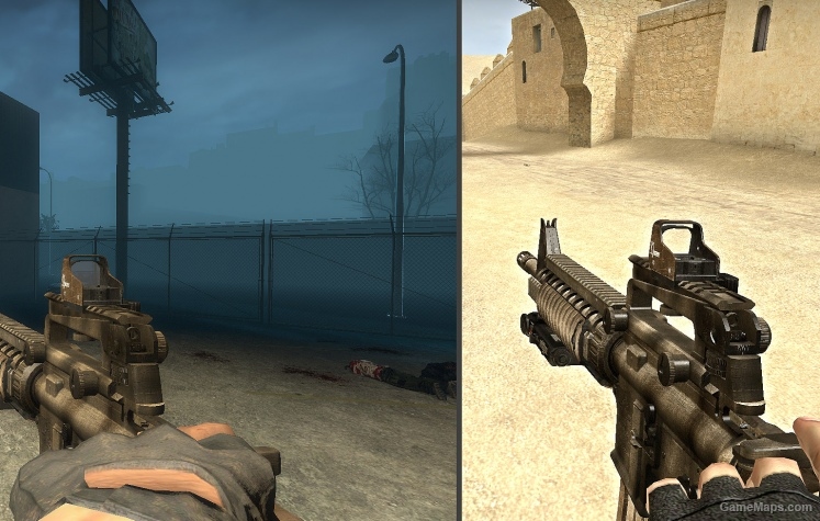 Battlefield 3 M16A4 CQC V2
