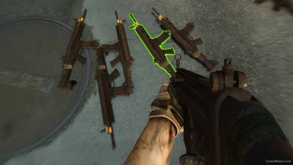 Battlefield 3 Scar-L