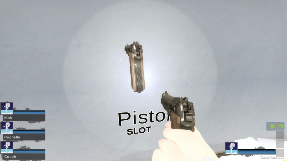 Beretta 92FS Inox "Sword Cutlass" (9mm Pistols) [Dual pistols]