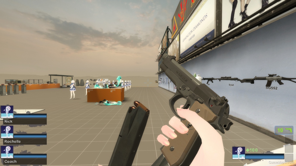 Beretta 92FS Inox "Sword Cutlass" (9mm Pistols) [Dual pistols]