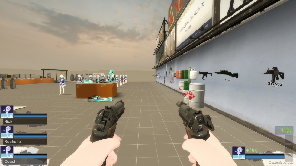 Beretta 92FS Inox "Sword Cutlass" (9mm Pistols) [Dual pistols]