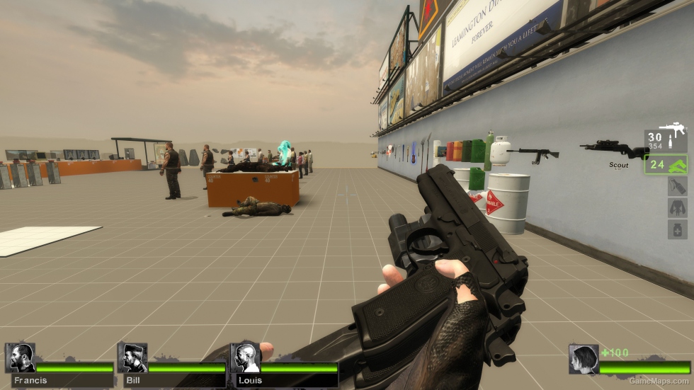 beretta 92fs on cz75 (Dual pistols)