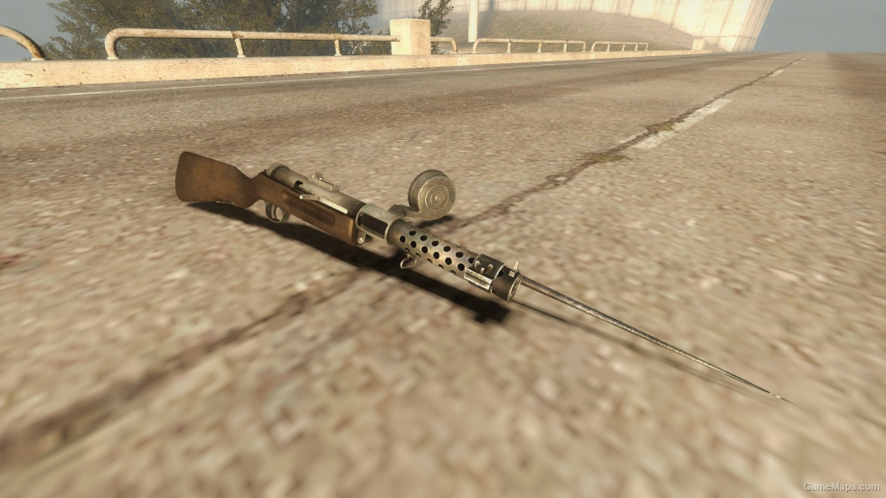 BF1 MP-18 Replaces Silenced SMG