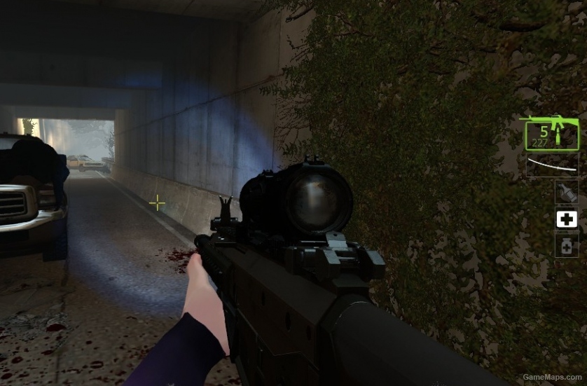 BF4 ACR+Crisis3 ELCAN 3X（BUG fixed）