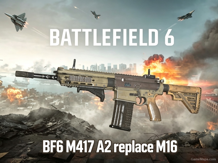 BF6 M417A2 M16A2 RIFLE