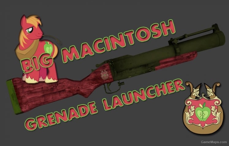 Big Macintosh grenade launcher